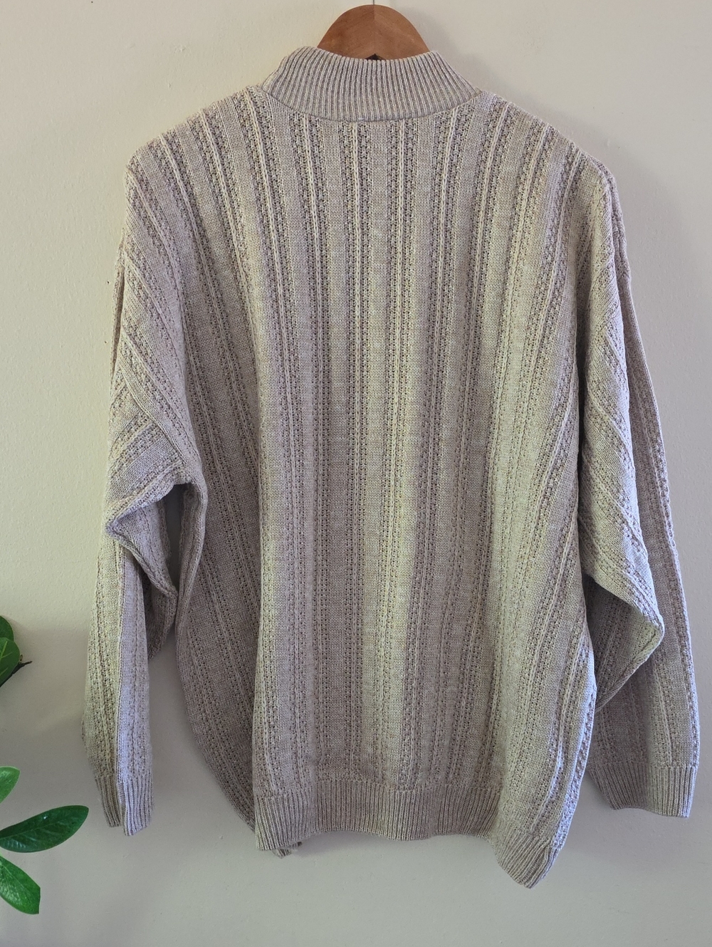 Vintage NWOT Jessie Knit Mockneck Sweater - Oatmeal - Sz 18 (16/18) - Picture 10 of 14